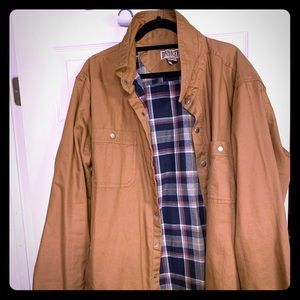 Men’s 2XL Tall Duluth Trading light Denim jacket